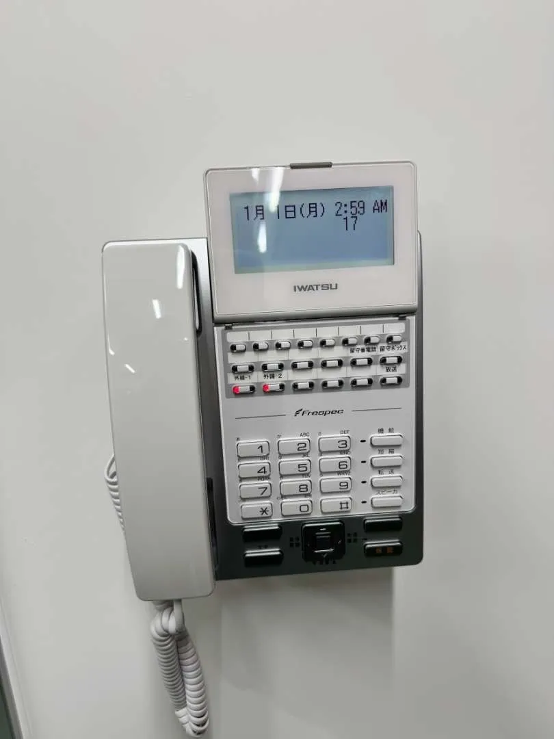 滋賀県湖南市｜電話主装置と電話機設置