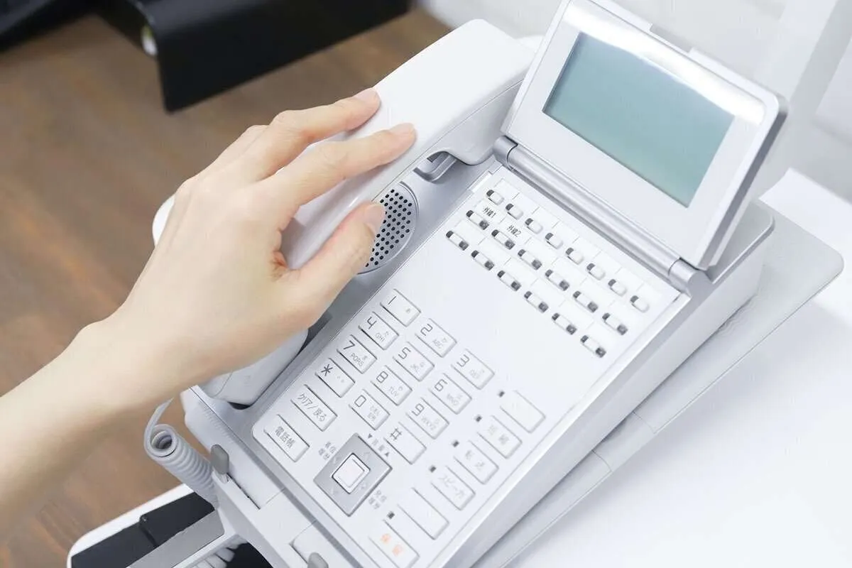 ビジネスフォンの設置工事